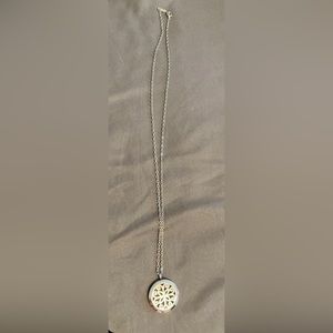 Essential oil diffuser necklace